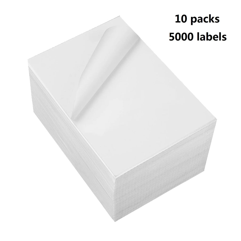 Fulet Hot Selling 4X6 10x15cm 100x150mm 500 Labels Fanfold Thermal Shipping Label compatible with most of thermal printers