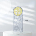 For School Multifunctional Primary School Activity Drawing Geometric Ruler Triangle Ruler Compass Protractor Set Measuring Tool
