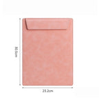 PU Leather Menu Wine Holder Invisible Magnetic Buckle Pen Insert A4 A6 File Folder Waterproof Clipboard Document Clip Restaurant