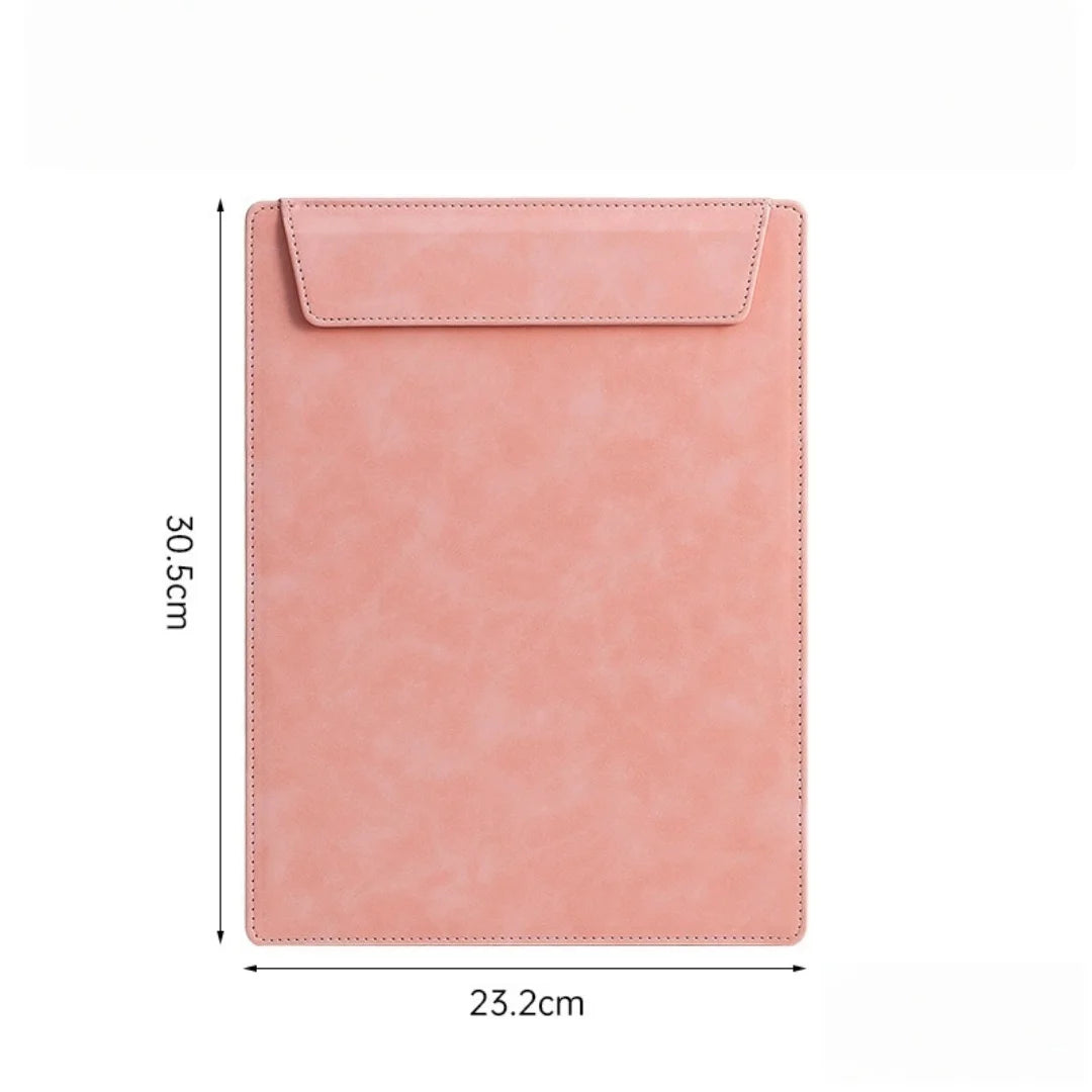 PU Leather Menu Wine Holder Invisible Magnetic Buckle Pen Insert A4 A6 File Folder Waterproof Clipboard Document Clip Restaurant