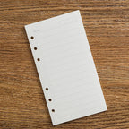 A6 40Sheets Loose Leaf Notebook Refill Spiral Binder Inner Page Grid Blank Line Diary Agenda PlannerSchool Stationery