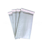 10Pcs Long Strip Bubble Bag Composite Pearl Film Bubble Envelope White Plastic Packing Courier Bags Waterproof Padded Envelopes