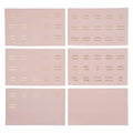 6 Sheets Pink Bible Tabs for Women Men Large Print Stickers Bible Index Tabs Laminated Bible Tabs Easy to Read and Apply