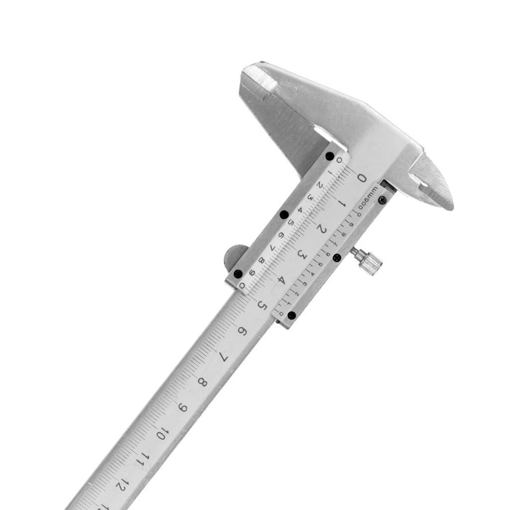 0-150mm High Accuracy Carbon Steel Metal Vernier Caliper Micrometer Gauge Measuring Tool