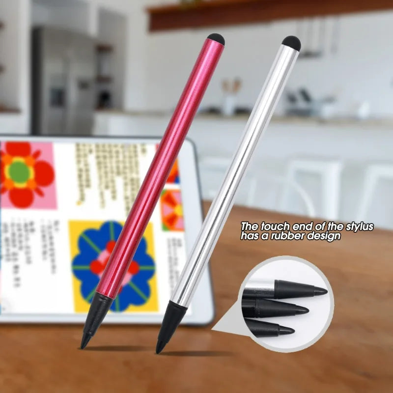 1/3PACK Universal Stylus Pencil Portable 2 in 1 Universal Touch Screen Pen Capacitive Resistive Stylus for Phones Tablets Laptop