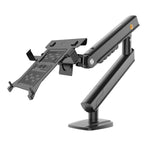2 in 1 NB NEW F80 + FP-2 for 17-30' Monitor + 10'-17' Laptop Desktop Holder Notebook Computer Mount Stand Laptop Clamp