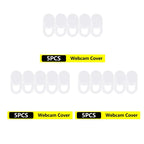 5/10/20pcs Universal Ultra-Thin Laptop Webcam Cover Shutter Antispy Camera Cover For Web Laptop Mobile Phone Lens Privacy Cover