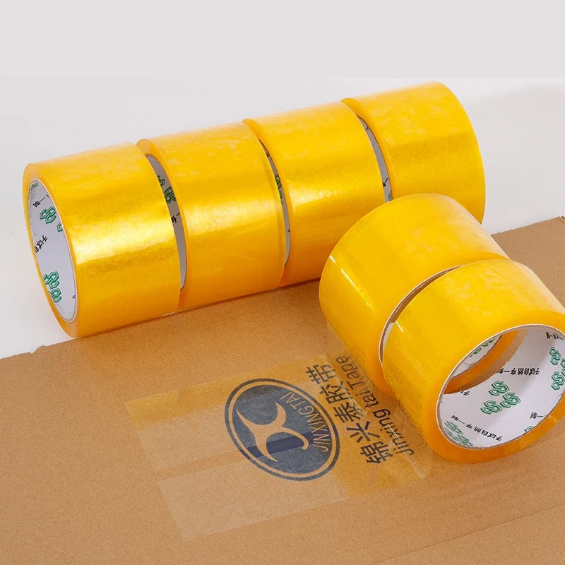 YX 50MM Transparent Tape High Viscosity Express Packaging Carton Sealing Tape Widened Strong Adhesive Tape