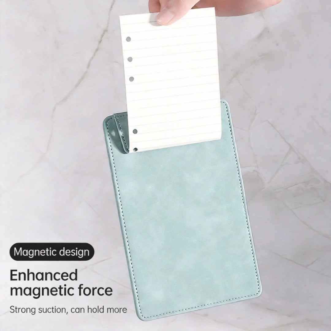 PU Leather Menu Wine Holder Invisible Magnetic Buckle Pen Insert A4 A6 File Folder Waterproof Clipboard Document Clip Restaurant