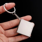 Keyring Measure  Keychain  Retractable Ruler Gauging Tool Measuring Tools Tape Measures