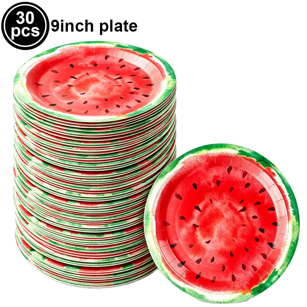 Watermelon Party Tablecloth Plastic TableCover One in a Melon Theme Girl Birthday Decoration 1st 2nd 3th Birthday Party Supplies