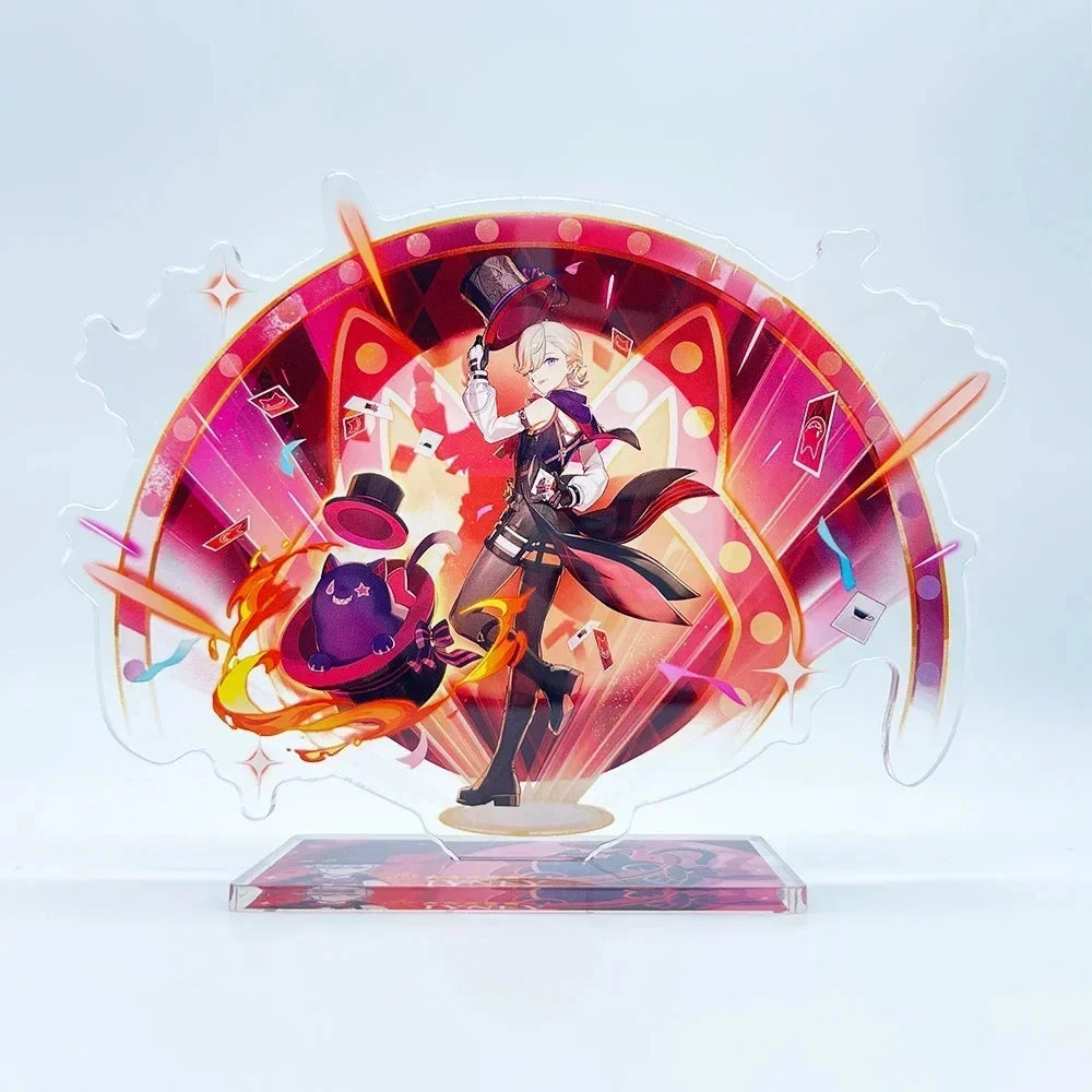 Odette Lohen Flins Durin Mavuika Columbina Xiao Arlecchino Acrylic Anime Model Furina Collect Desktop Decoration Keychains Gift