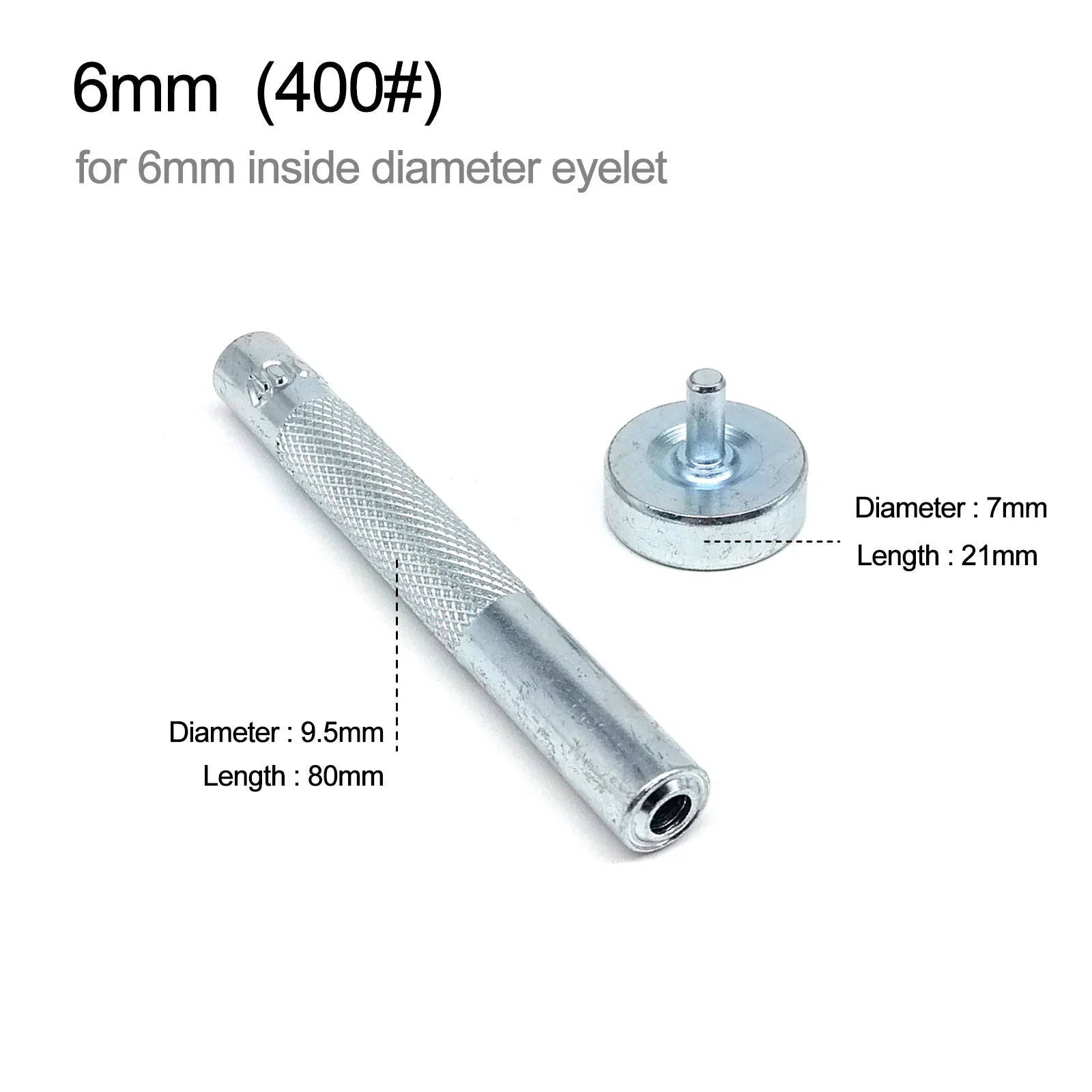 1mm to 20mm Metal Eyelets Grommet Mold Ring Air Hole Rivet Installation Punch Tool DIY Handmade Accessories High Quality Steel