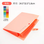Accordion File Organizer 8 Pockets Expanding File Folder with Labels A4 Letter Document Paper Organizer for School Office