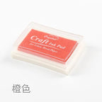 1pc 15 Colors Big Ink Pad Stamp Planner Scrapbooking Silicone Stamps Inkpad Diy Diary Greeting Card Making Supplies Inpad