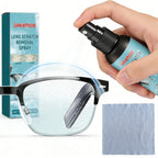 Eyeglass Lens Cleaner Spray Anti Fog Glasses Care Instant Clear Vision Oil Stain Remover Sunglasses Screen Cleaning Kit 100ml