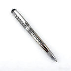 Luxury Metal Rollerball Pen 0.7mm Blue Ink Steel Gold Business Signature Pens for School Office Writing Supplies Stationery