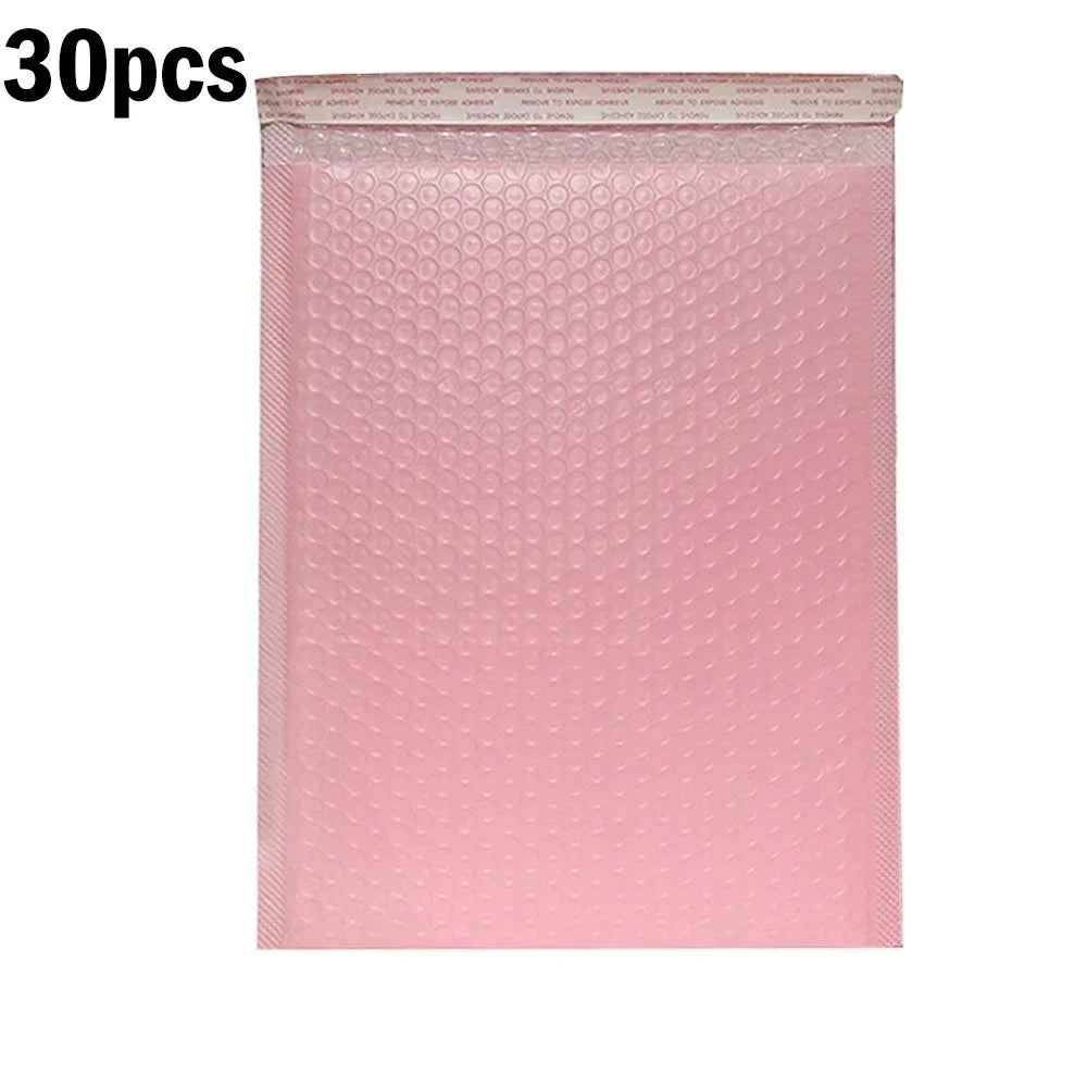 50-10PCS Bubble Mailers Wholesale White Foam Bubble Envelope Bag Adhesive Waterproof Shipping Bag Thickened Envelope Packing Bag