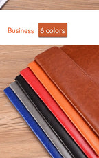 A6 A5 A4 Leather File Folder Data Package Document Bag Fashion Briefcase Data Contract Bill File Bag School Office Supplies