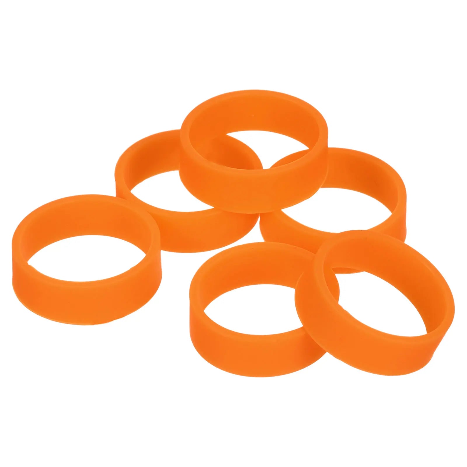 5/10/20Pcs Silicone Rubber Bands Rubber Bands Rings Cable Ties Strong Elastic Bands Non-Slip for Cord Wrapping Bag Wraps