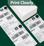 4x6 Inch 500sheets Thermal Shipping Label Paper Self-adhesive For 4inch Label Printer Oil-Proof All-Purpose Sticker Label Paper