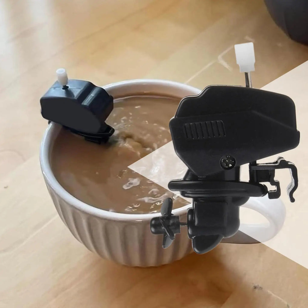 Outboard Motor Coffee Stirrer Boat Propeller Drink Blender Novelty Mixing Tool Small Blender for Bar Home Cafe Beverage Cocktail