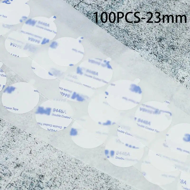100/10PCS Seal Wax Stamp Stickers Self Adhesive Double Sided Round Circle Discs For Wax Sealing Stamp Candle Wick Making