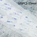 100/10PCS Seal Wax Stamp Stickers Self Adhesive Double Sided Round Circle Discs For Wax Sealing Stamp Candle Wick Making