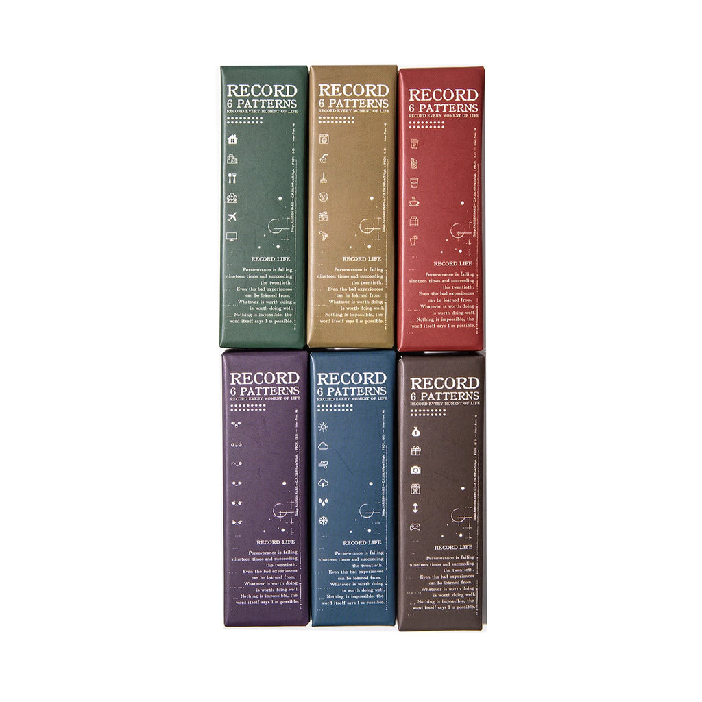 TIANZI 6 Pcs Cartoon Color Teacher Seals Commendation Award Seal Evaluation Stamp Stationery Scrapbook Supplies for Classroom