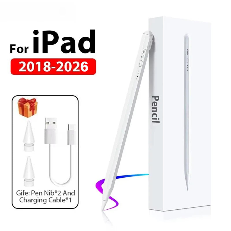 For Apple Pencil 2nd Generation Original Stylus Pen iPad Pencils For iPad Pro Air 11 M3 a16 5 9 12.9 Mini 2018-2026 Accessories