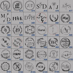 Embosser Stamp Customized Private Logo Customization Library Book Invitation Wedding Embossing Stamp Company Paper Leather Seals
