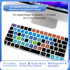 Ableton Live Avid Pro Tools Final Cut Pro X PS Hotkey Functional Keyboard Cover US Layout for Magic Keyboard A1644 MLA22B/A