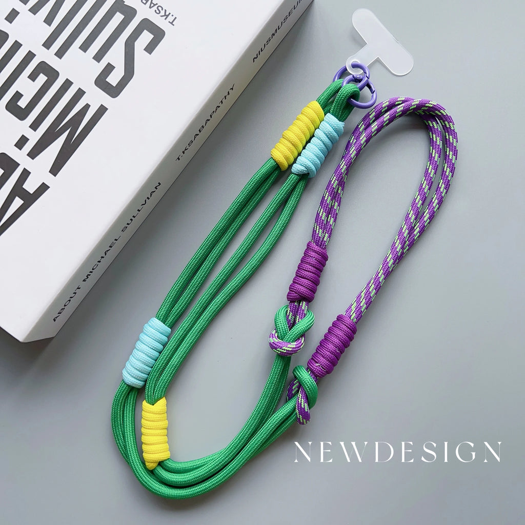 1Pc Lanyard Cross-body Shoulder Straps Keychain Adjustable Korea Long Rope with Replacement Patch for DYM Phone Accessories