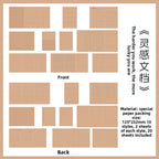 A7M5 Two Size 20Sheets Loose Leaf Inner Page Notebook Refill Spiral Weekly Monthly To Do Inside Paper Stationery