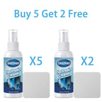 All-in-One Screen Mist Cleaner with Washable Cloth; Portable Spray for Car Touchscreen, Smart TV & Computer; Safe & Eco-Friendly