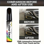 Car Touch-Up Pen - Special Marker Pen for Repairing and Refurbishing Scratches on Black Plastic Interiors, Steering Wheels, and Dashboards, Car Scratch Repair Pen, Plastic Surface Repair, Correction Pen, Plastic Repair Pen, P