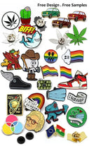 [Minimum 100pcs] Custom Logo Enamel Pin Soft/Hard Label Customized Metal Badges Lapel Brooches On Backpack Or Friend Gift