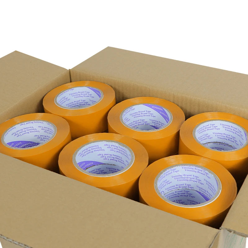 1 Roll 42mm Width Beige Tape Packing Tape, Clear Packaging Tape, Shipping Tape for Moving Boxes, Shipping, Office Moving Boxes