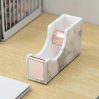Mingqiang Cross-border Transparent Acrylic Tape Base Tape Cutting Machine Desktop Office Supplies Gift Set