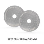 MHW-3BOMBER Titanium Coating Espresso Puck Screen 51/53/58.5mm Reusable Metal Filter 0.8mm Thickness Lower Shower Screen