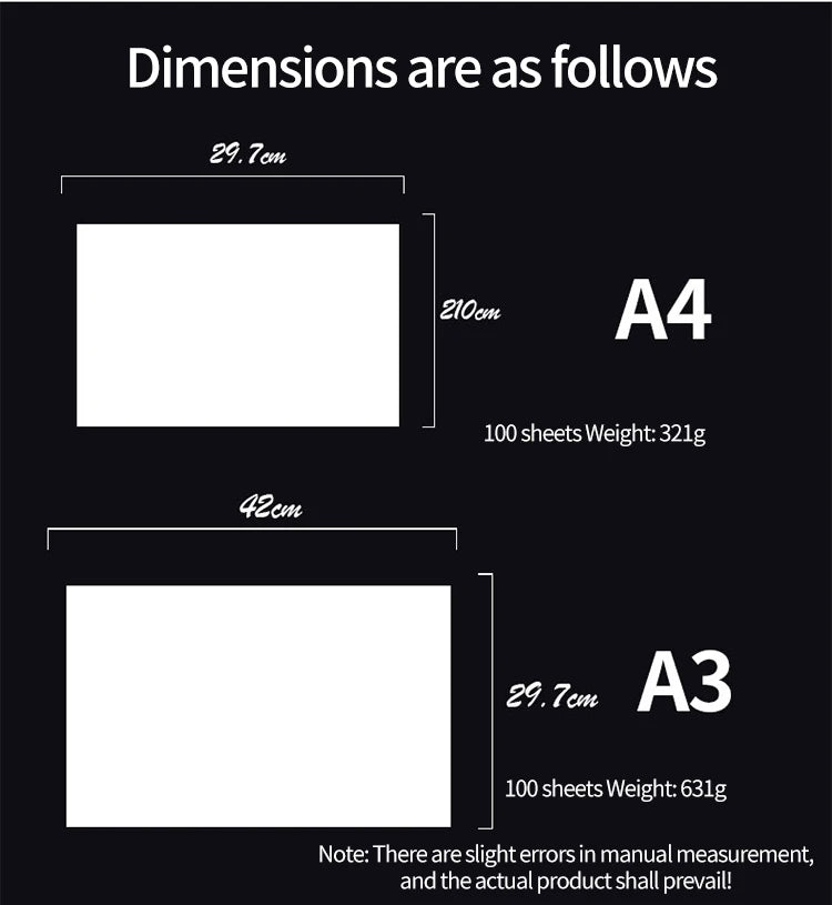 Tracing Paper Translucent Craft Copying Calligraphy Drawing Writing Sheet Writing Sketching Painting Art Supplies Student A4/A3