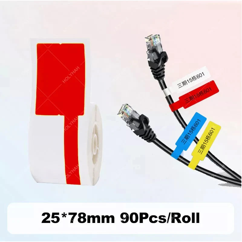 NIIMBOT D101 Label Paper No Ink Label Maker Thermal Price Date Clothing Sort Sticker Waterproof Tags for Home Office Shop Use