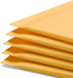 50Pcs Kraft Bubble Envelopes Paper Padded Mailers Shipping Packaging Envelope Mailing Courier Postal Storage Encelopes