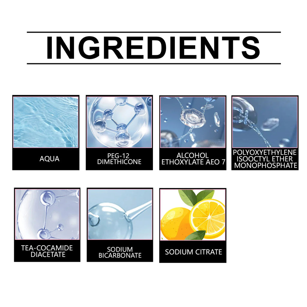Car Glass Oil Film Cleaner Spray Glass Car Window Stain Remover Cleaning Agent Brightening Agent Quickly Cleans Removes Oil Film