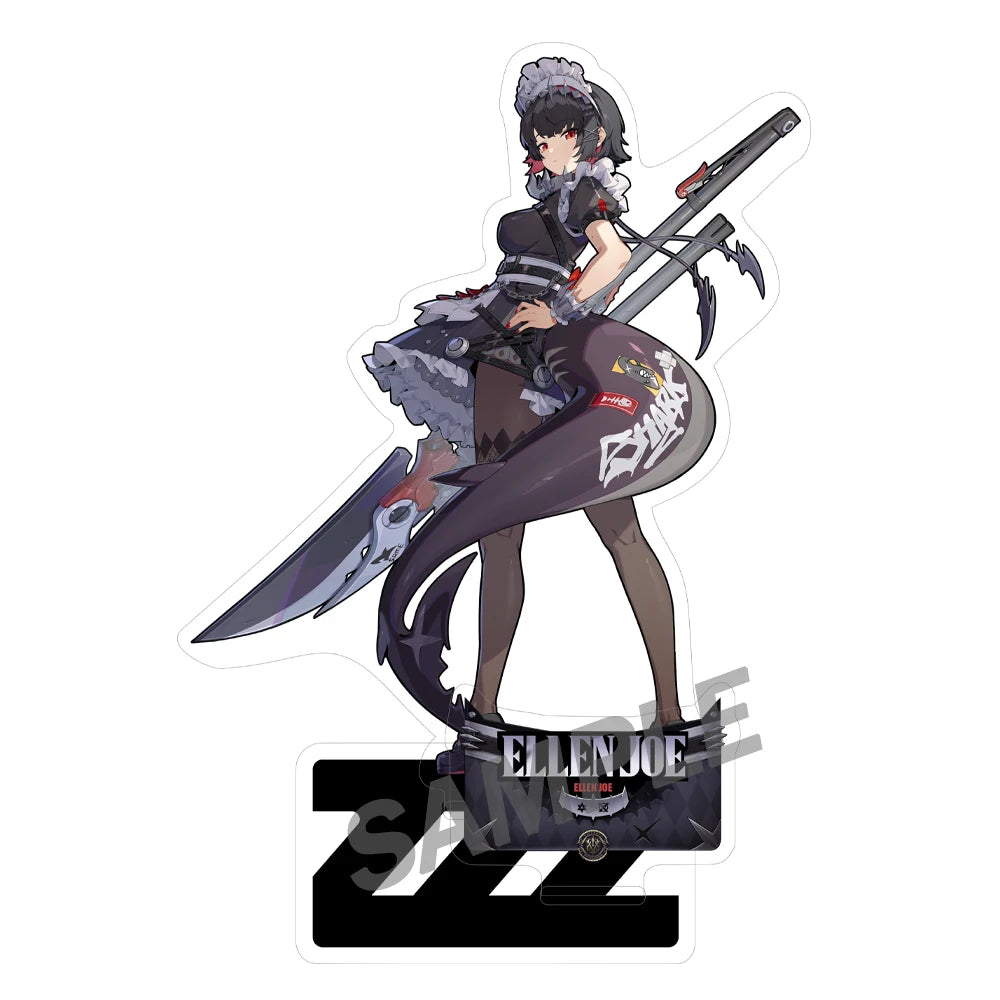 Game Zenless Zone Zero Ye Shun­guang Dialyn Hoshimi Miyabi Anime Acrylic Stand Model Plate Keychain Desk Decor Collection gift