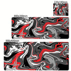 XXL Black and White Strata Liquid 900x400 Mouse Pad Computer Laptop Anime Keyboard Mouse Mat Large Mousepad Keyboards Desk Mat