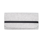 Portable 60/ 87/104 Keys Keyboard Bag Keyboard Pack Felt Bag Mechanical Keyboard Carrying Case Storage Bag Peripheral Bag