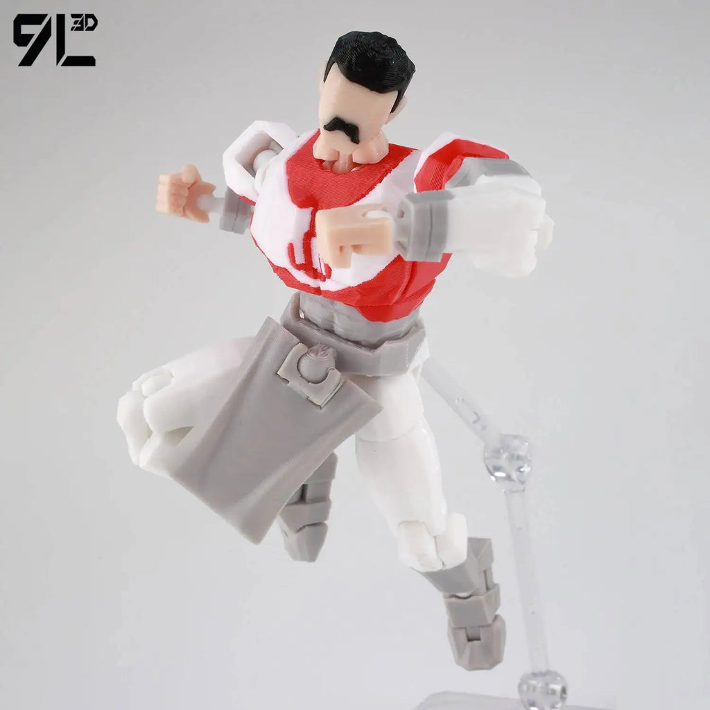 9L3D Printe Dummy13 T13 Unbeatable Mark Grayson Bulletproof Mark Grayson Action Figure Anime Collectible Model Toy For Kids Gift
