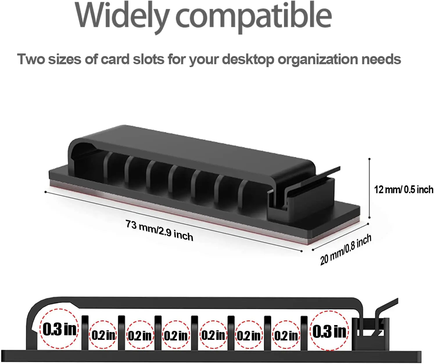 Self-adhesive Cable Organizer Wire Tie Cable Clamp Clips Holder Clamp Management Car GPS Data Decorative Cord Winder Manager
