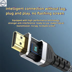 MINGCVIL 48Gbps HDMI-compatible Cable 8K 60Hz 1m 2m 3m 5m HDMI-compatible 2.1 Cable 4K 120Hz HDR 3D Effect Video for HDTV PC
